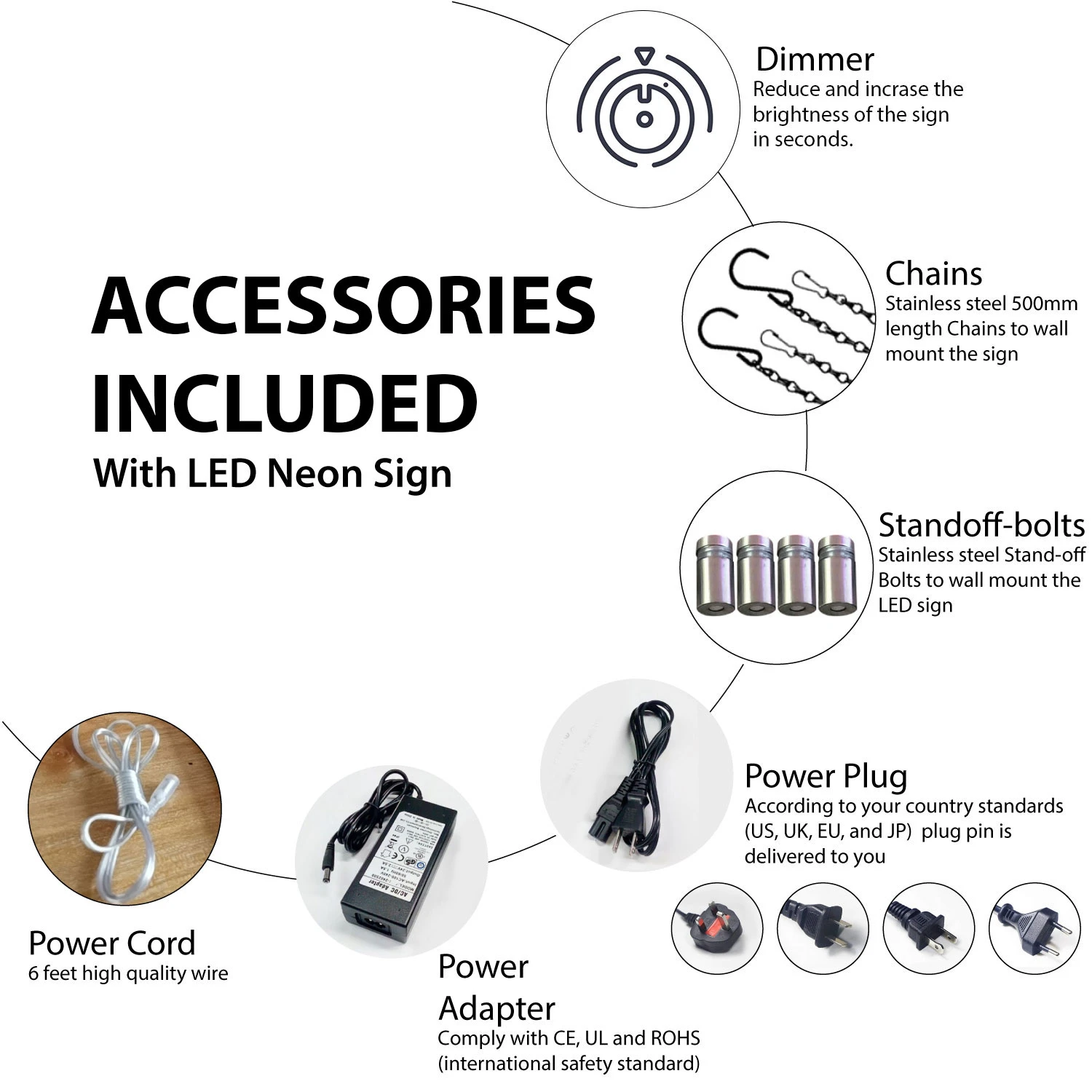 DIY Middle Finger LED Light Car Accessories LED Sign Light with