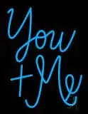 You + Me LED Neon Sign