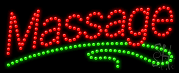 Underline Massage Animated LED Sign
