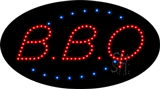 B.B.Q. Animated LED Sign