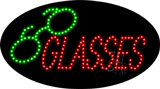 Glasses Animated LED Sign