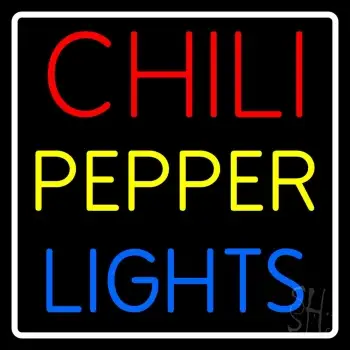 Chili Pepper Lights LED Neon Sign