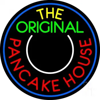 Circle The Original Pancake House LED Neon Sign