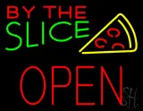 By the Slice Block Open LED Neon Sign