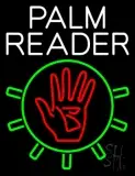 White Palm Reader With Logo LED Neon Sign