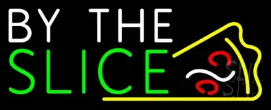 By The Slice Logo LED Neon Sign