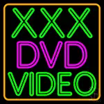 Xxx Dvd Video 1 LED Neon Sign