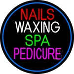 Nails Waxing Spa Pedicure LED Neon Sign