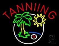 Tanning With Logo LED Neon Sign