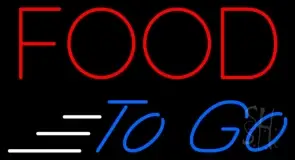 Food To Go LED Neon Sign