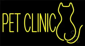 Pet Clinic LED Neon Sign