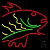 Glowneon Salmon Fish Neon Sign, Salmon Fish LED Sign, Handmade
