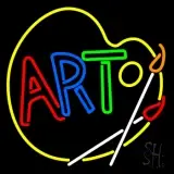 Multi Color Art With Palate LED Neon Sign