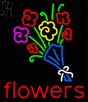 Custom Bevs Flowers Neon Sign 3
