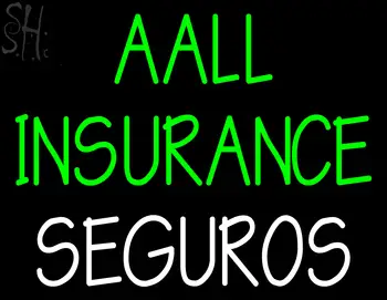 Custom All Insurance Seguros Neon Sign 2