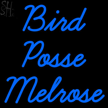 Custom Bird Posse Melrose Neon Sign 2