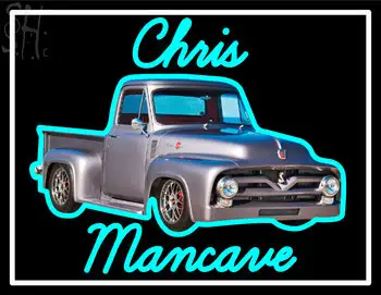 Custom Chris Mancave Neon Sign 2