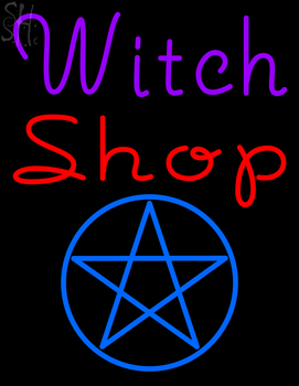 Custom Christopher Witch Shop Neon Sign 3