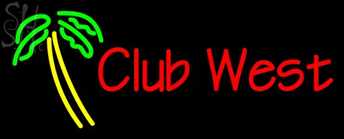 Custom Club West Neon Sign 1