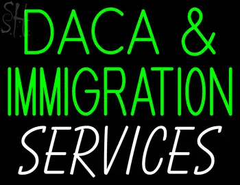 Custom Daca Immigration Services Neon Sign 1