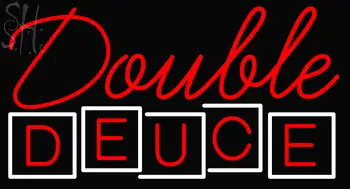 Custom Double Deuce Neon Sign 5