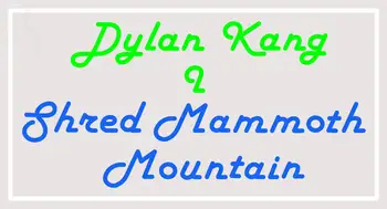 Custom Dylan Kang I Shred Mammoth Mountain Neon Sign 1
