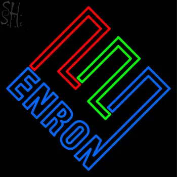 Custom Enron Logo Neon Sign 2