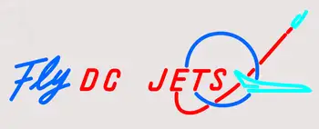 Custom Fly Dc Jets Logo Neon Sign 1