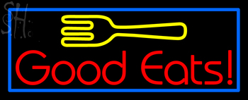 Custom Fork Good Eats Neon Sign 2