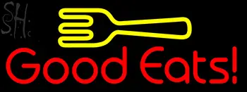 Custom Fork Good Eats Neon Sign 7