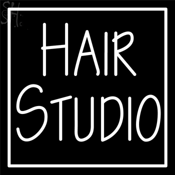 Custom Hair Studio Neon Sign 1