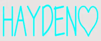 Custom Haydeno Neon Sign 1