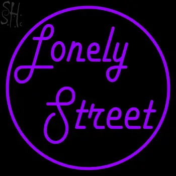 Custom Lonely Street Neon Sign 7
