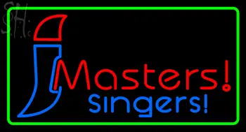 Custom Masters Singers Logo Neon Sign 1
