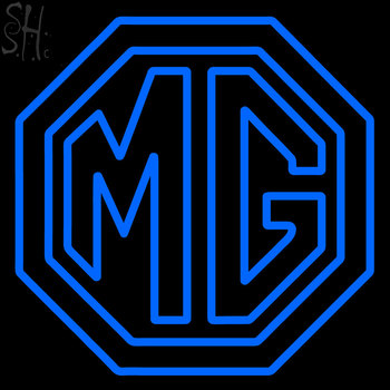 Custom Mg Cars Logo Neon Sign 7