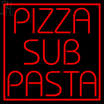 Custom Pizza Sub Pasta Neon Sign 1