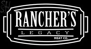 Custom Ranchers Legacy Meat Co Logo Neon Sign 1