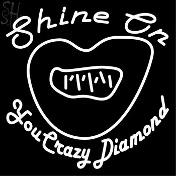 Custom Shine On You Crazy Diamond Neon Sign 1