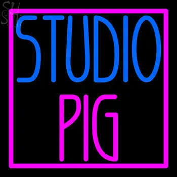Custom Studio Pig Neon Sign 2