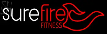 Custom Sure Fire Fitness Neon Sign 2