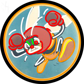 Custom The Hive Fighter Squadron Mascot Neon Sign 3