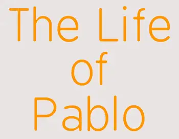 Custom The Life Of Pablo Neon Sign 1