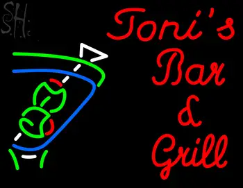 Custom Tonis Bar And Grill Neon Sign 1