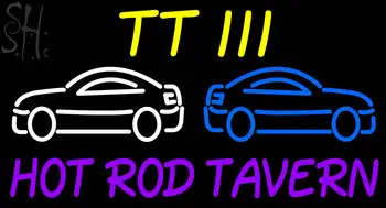 Custom Tt 3 Hot Rod Tavern Car Logo Neon Sign 2