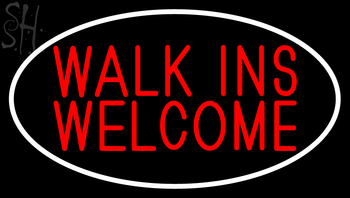 Custom Walks In Welcome Neon Sign 1