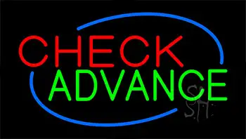Check Advance Animated Neon Sign