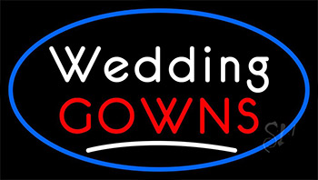 Wedding Gowns Neon Sign