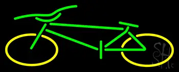 Bicycle Logo Neon Sign