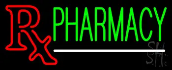 Green Pharmacy Neon Sign