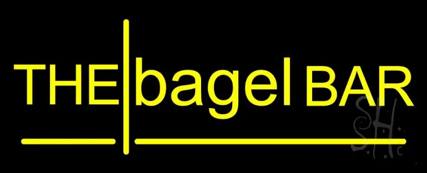 The Bagel Bar Neon Sign